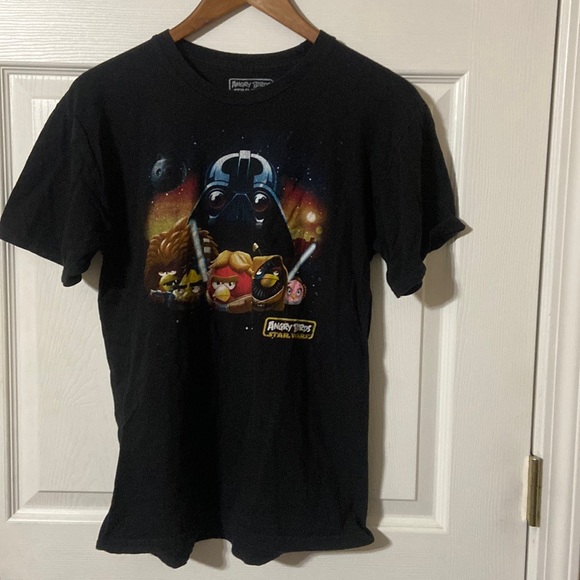 Angry Birds Other - Angry Birds Star Wars Mens ShortSleeve Shirt Color Multicolor Size M